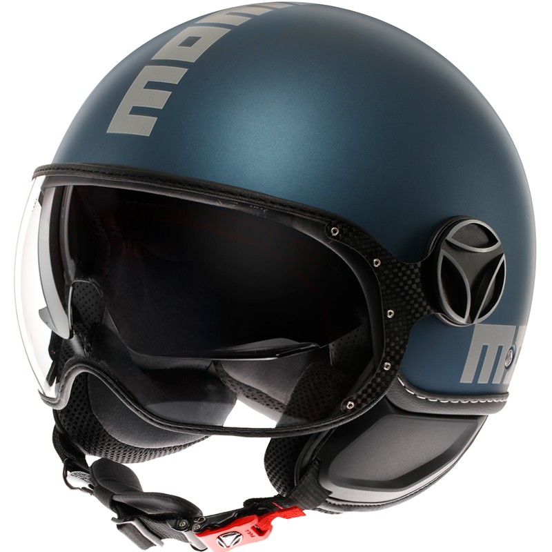 CASCO MOMO DESIGN FGTR EVO 2206 MATT BLUE