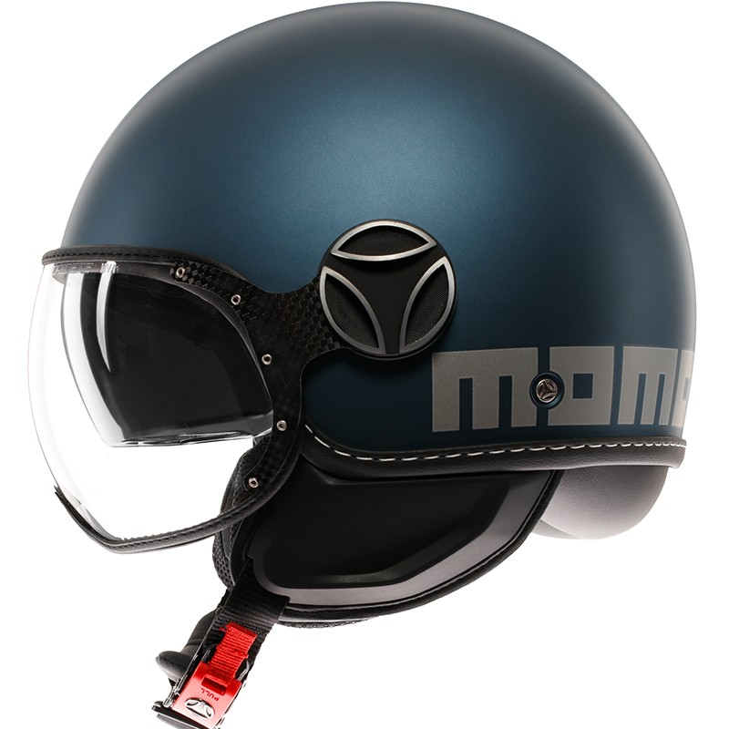 CASCO MOMO DESIGN FGTR EVO 2206 MATT BLUE