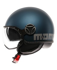 CASCO MOMO DESIGN FGTR EVO 2206 MATT BLUE