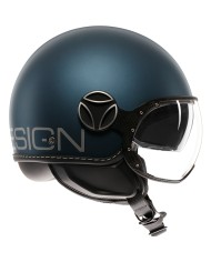 CASCO MOMO DESIGN FGTR EVO 2206 MATT BLUE