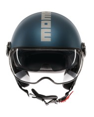 CASCO MOMO DESIGN FGTR EVO 2206 MATT BLUE