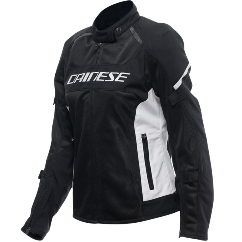 CHAQUETA DAINESE AIR-FRAME 3 TEX WMN NEGRO/BLANCO
