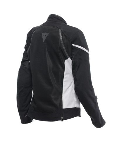 CHAQUETA DAINESE AIR-FRAME 3 TEX WMN NEGRO/BLANCO