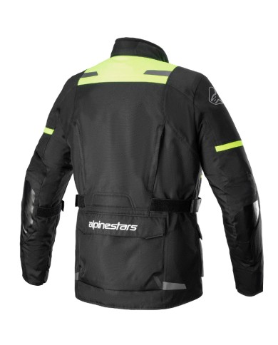 CHAQUETA ALPINESTARS ANDES V3 DRYSTAR BLACK/YELLOW FLUO