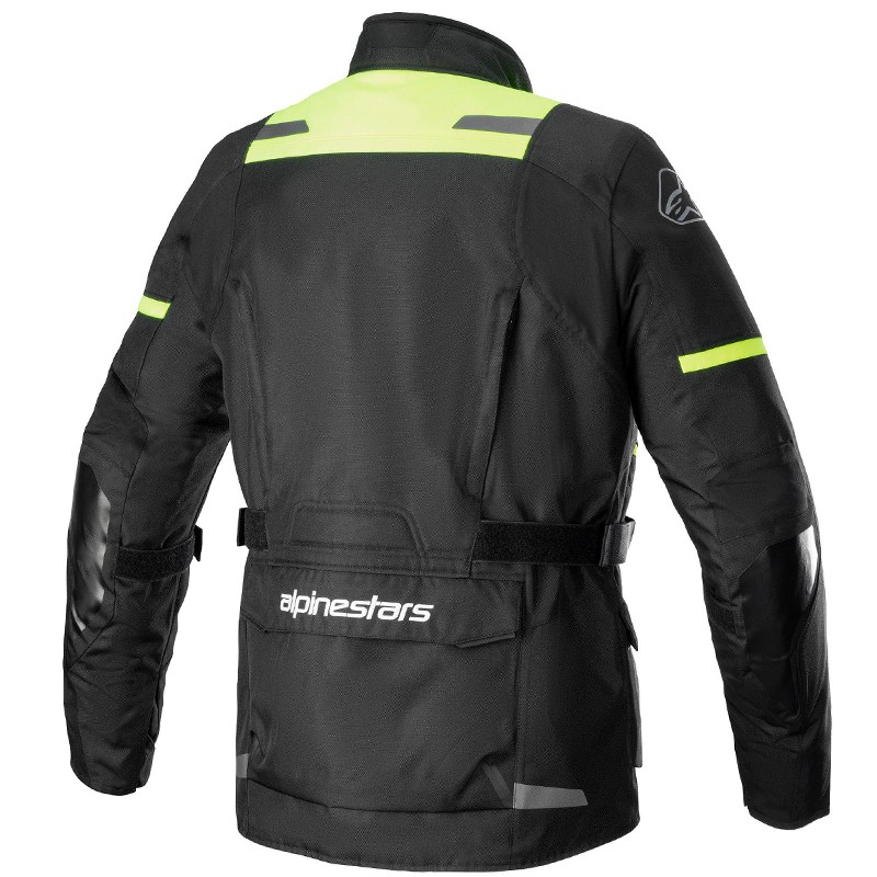 CHAQUETA ALPINESTARS ANDES V3 DRYSTAR BLACK/YELLOW FLUO