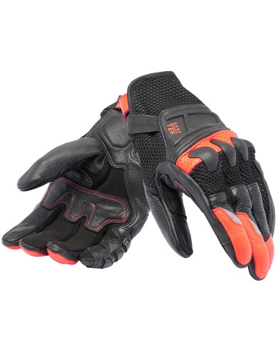 GUANTES DAINESE X-RIDE 2 ERGO-TEK NEGRO/ROJO-FLUOR