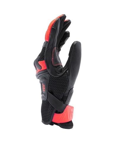 GUANTES DAINESE X-RIDE 2 ERGO-TEK NEGRO/ROJO-FLUOR