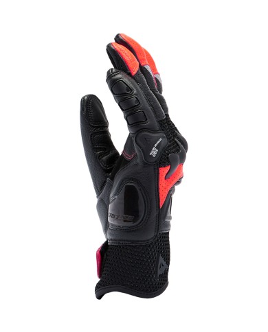 GUANTES DAINESE X-RIDE 2 ERGO-TEK NEGRO/ROJO-FLUOR