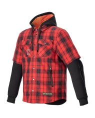 CAMISA ALPINESTARS MO.ST.EQ FLAME RED/BLACK