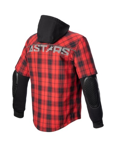 CAMISA ALPINESTARS MO.ST.EQ FLAME RED/BLACK