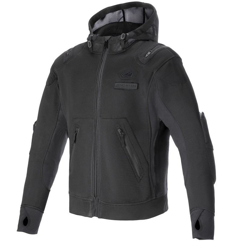 SUDADERA ALPINESTARS MOFLOW AIR TECH HOODIE BLACK