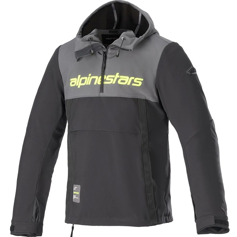 CHAQUETA ALPINESTARS SHERPA TAR GRAY/BLACK/YELLOW FLUO