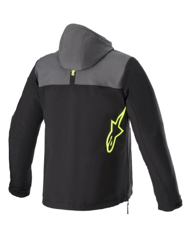 CHAQUETA ALPINESTARS SHERPA TAR GRAY/BLACK/YELLOW FLUO