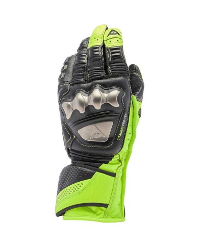 GUANTES DAINESE FULL METAL 7 NEGRO/AMARILLO-FLUOR