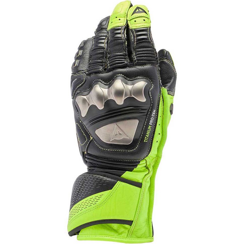 GUANTES DAINESE FULL METAL 7 NEGRO/AMARILLO-FLUOR
