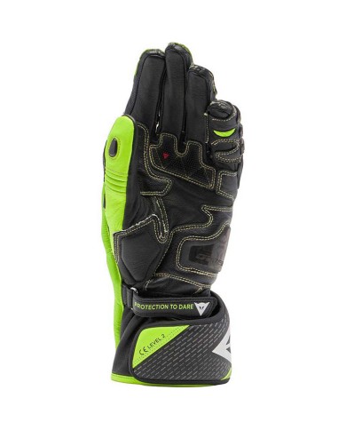 GUANTES DAINESE FULL METAL 7 NEGRO/AMARILLO-FLUOR