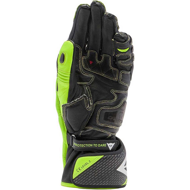 GUANTES DAINESE FULL METAL 7 NEGRO/AMARILLO-FLUOR