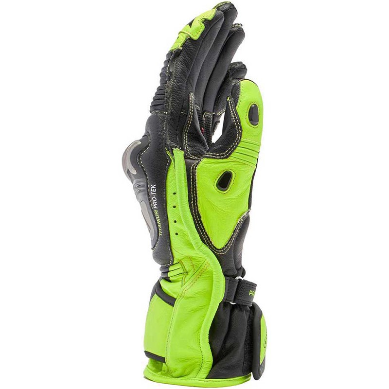 GUANTES DAINESE FULL METAL 7 NEGRO/AMARILLO-FLUOR