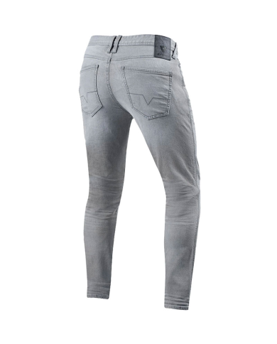 PANTALONES VAQUEROS REVIT PISTON 2 SKINNY FIT L32 GRIS GASTADO