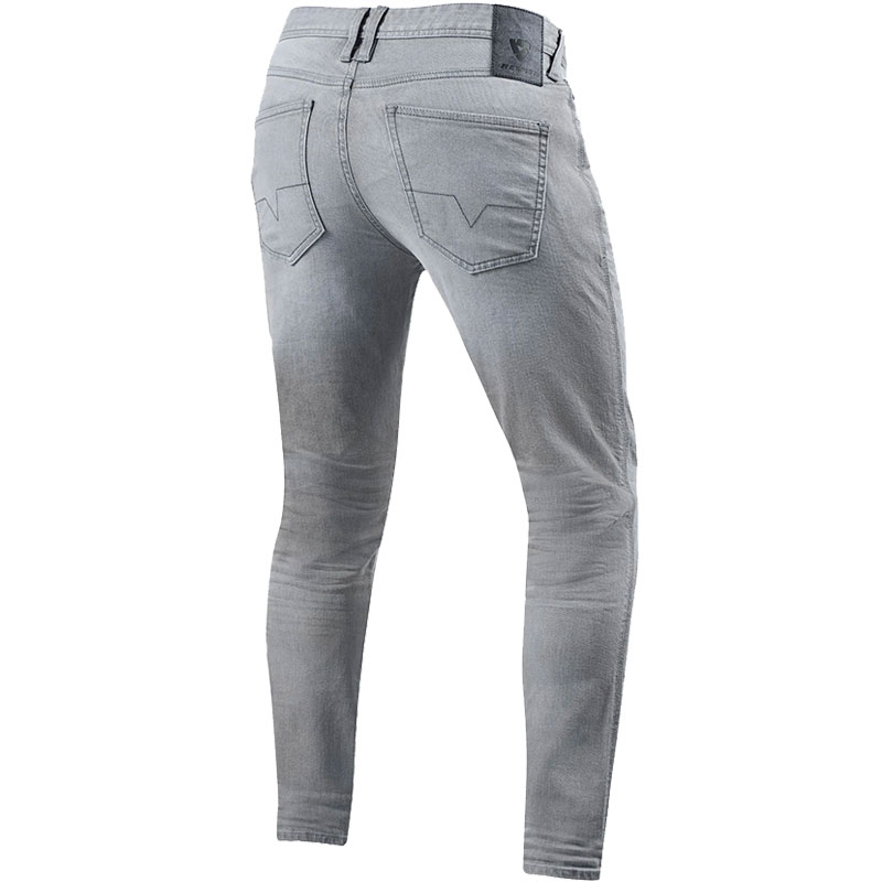 PANTALONES VAQUEROS REVIT PISTON 2 SKINNY FIT L32 GRIS GASTADO