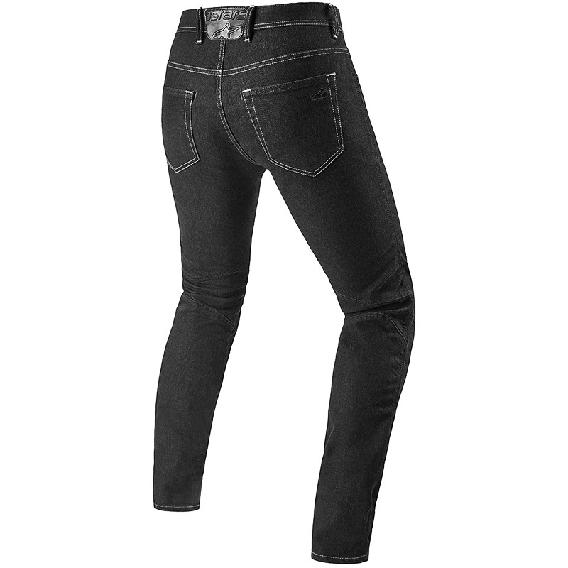PANTALONES VAQUEROS ALPINESTARS RADIUM V2 DENIM BLACK RINSE