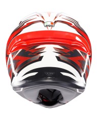 CASCO AGV K6 S REEVAL WHITE/RED/GREY