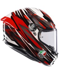 CASCO AGV K6 S REEVAL WHITE/RED/GREY