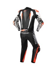 MONO ALPINESTARS RACING ABSOLUTE V2 PROFESIONAL BLACK/WHITE/RED FLUO