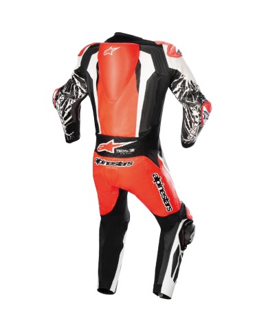 MONO ALPINESTARS RACING ABSOLUTE V2 PROFESIONAL RED FLUO/ WHITE/BLACK