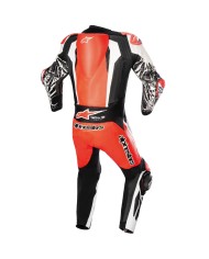 MONO ALPINESTARS RACING ABSOLUTE V2 PROFESIONAL RED FLUO/ WHITE/BLACK