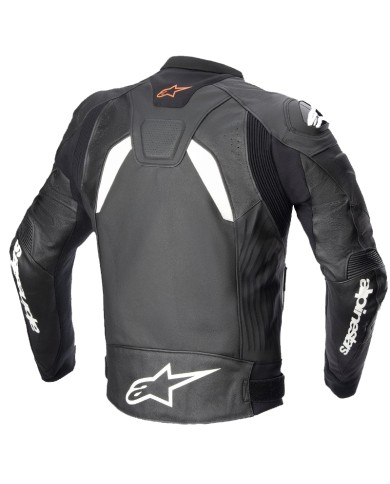 CHAQUETA ALPINESTARS GP PLUS V4 BLACK/WHITE