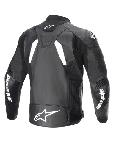 CHAQUETA ALPINESTARS GP PLUS R V4 AIRFLOW BLACK/WHITE