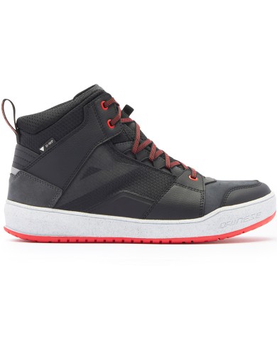 ZAPATILLAS DAINESE SUBURB D-WP BLACK/WHITE/RED-LAVA