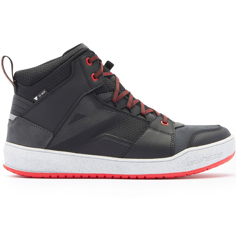 ZAPATILLAS DAINESE SUBURB D-WP BLACK/WHITE/RED-LAVA