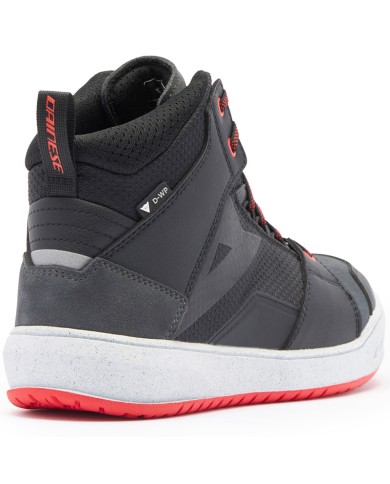 ZAPATILLAS DAINESE SUBURB D-WP BLACK/WHITE/RED-LAVA