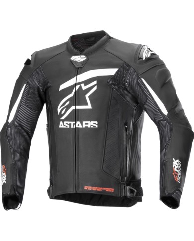 CHAQUETA ALPINESTARS GP PLUS R V4 RIDEKNIT BLACK/WHITE