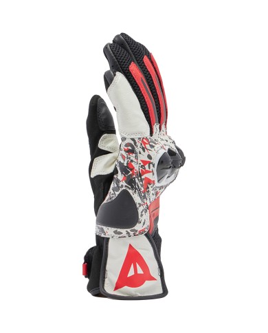 GUANTES DAINESE MIG 3 UNISEX BLACK/RED-SPRAY/WHITE