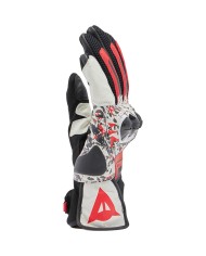 GUANTES DAINESE MIG 3 UNISEX BLACK/RED-SPRAY/WHITE