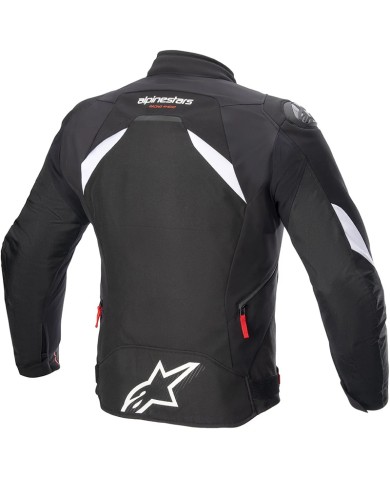 CHAQUETA ALPINESTARS T-GP R V3 DRYSTAR BLACK/WHITE
