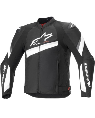 CHAQUETA ALPINESTARS T-GP PLUS R V4 BLACK/WHITE