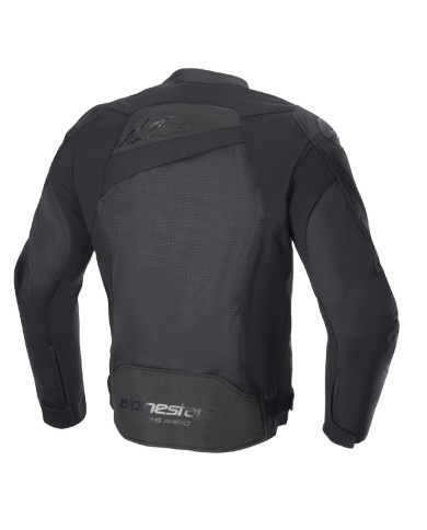 CHAQUETA ALPINESTARS T-GP PLUS R V4 AIRFLOW BLACK/BLACK