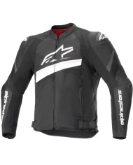 CHAQUETA ALPINESTARS T-GP PLUS R V4 AIRFLOW BLACK/WHITE