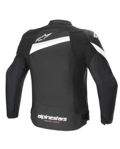 CHAQUETA ALPINESTARS T-GP PLUS R V4 AIRFLOW BLACK/WHITE