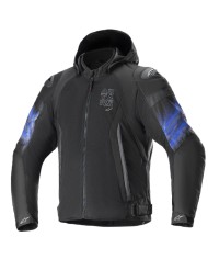 CHAQUETA ALPINESTARS ZACA AIR VENOM WP BLACK/ELECTRIC BLUE