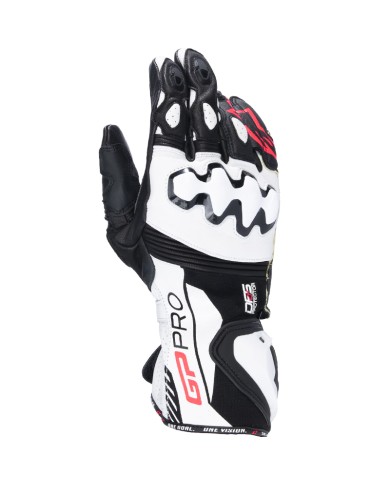 GUANTES ALPINESTARS GP PRO R4 BLACK/WHITE