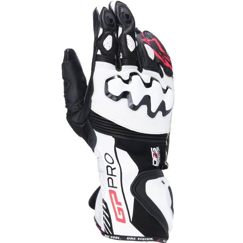 GUANTES ALPINESTARS GP PRO R4 BLACK/WHITE