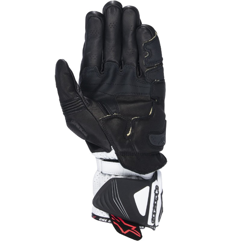 GUANTES ALPINESTARS GP PRO R4 BLACK/WHITE