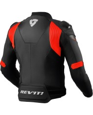 CHAQUETA REVIT CONTROL NEGRO/ROJO-FLUOR