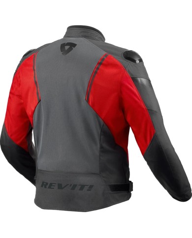 CHAQUETA REVIT CONTROL AIR H2O GRIS/ROJO