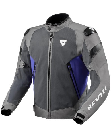 CHAQUETA REVIT CONTROL AIR H2O GRIS/AZUL